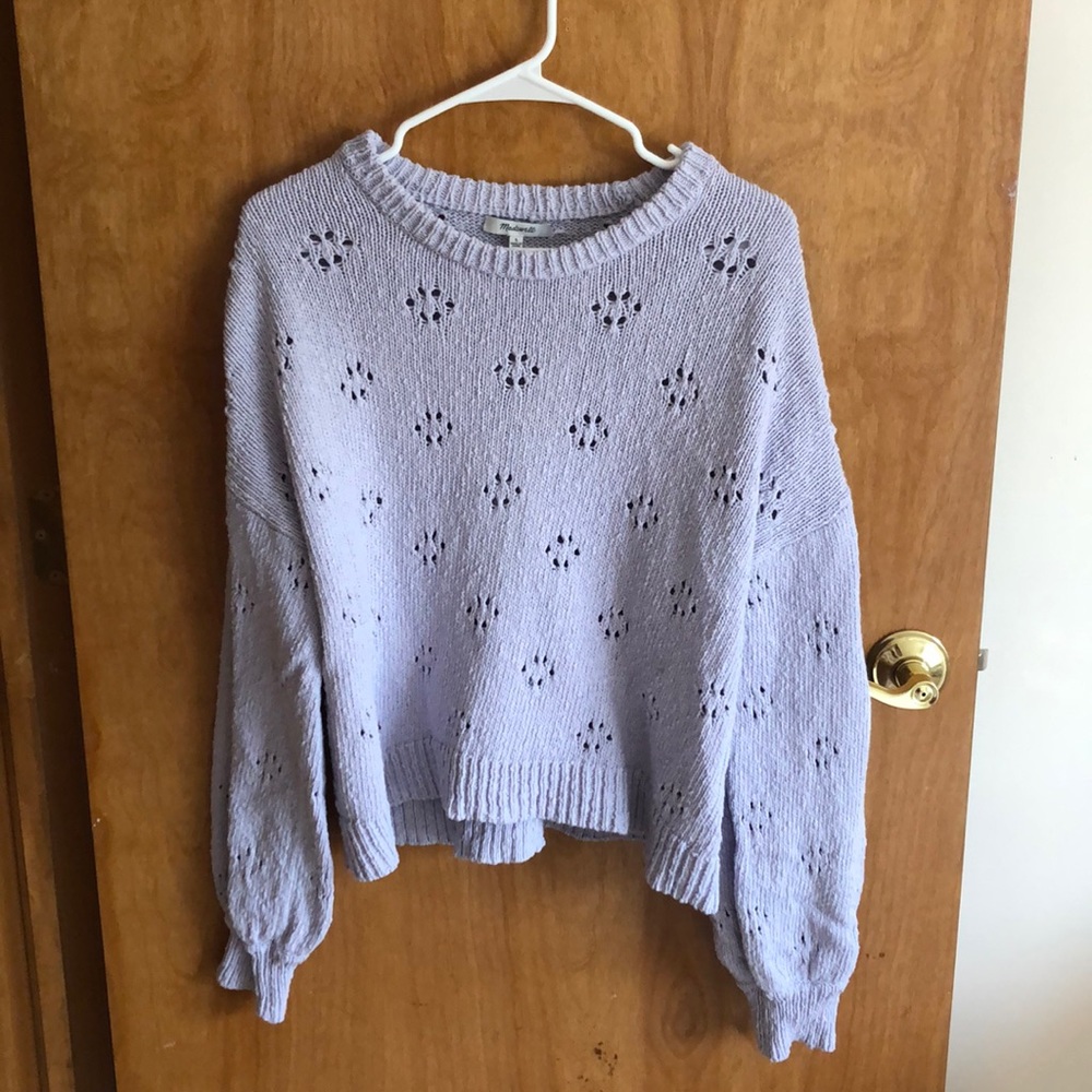 Lavender Madewell Sweater!